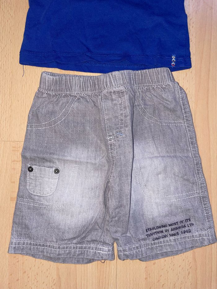 Ensemble polo pantalon léger garçon 9 mois - photo numéro 2