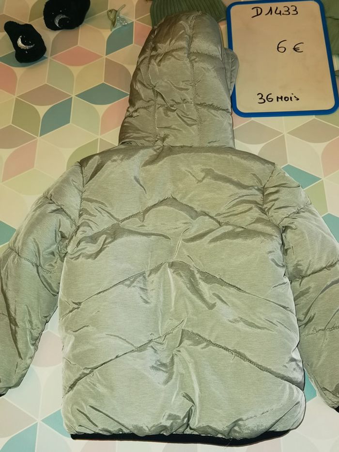 D1433 - blouson garçon 36 mois - photo numéro 5