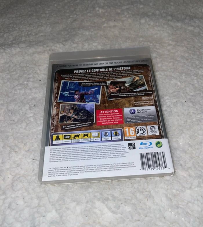 Vend jeux ps3 uncharted 2 - photo numéro 2