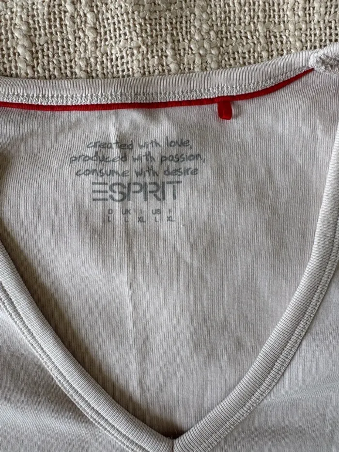 T-shirt violet esprit taille xl - photo numéro 4