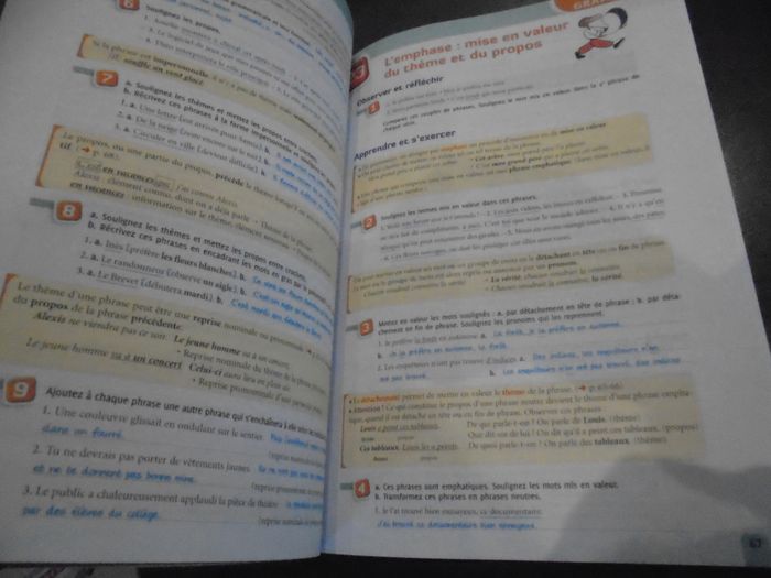 Cahier d'exercices français 3 ème neuf grammaire - photo numéro 3