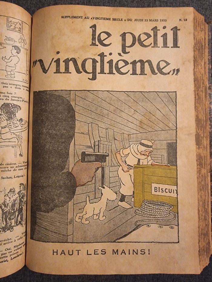 Reliure Petit Vingtieme 1933 - photo numéro 15