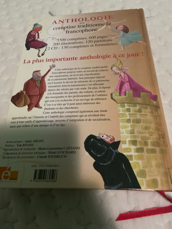 Anthologie de la comptine traditionnelle Francophone - photo numéro 7