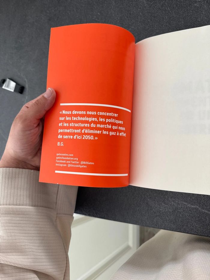 Livre - Bill Gates - Climat : comment éviter un désastre - photo numéro 5