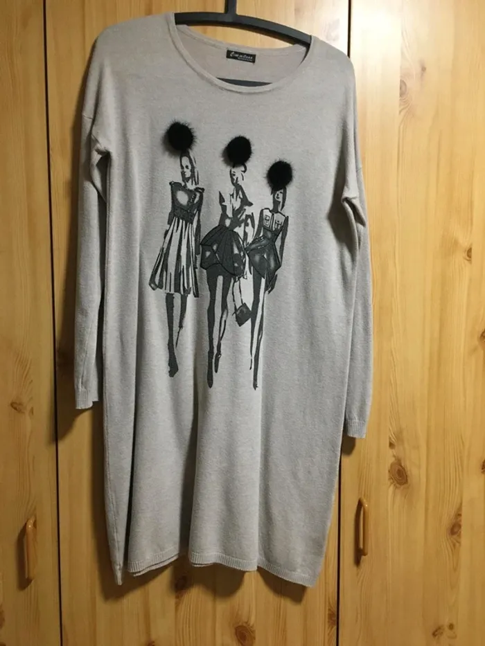 Robe pull en taille 38/40 - photo numéro 2