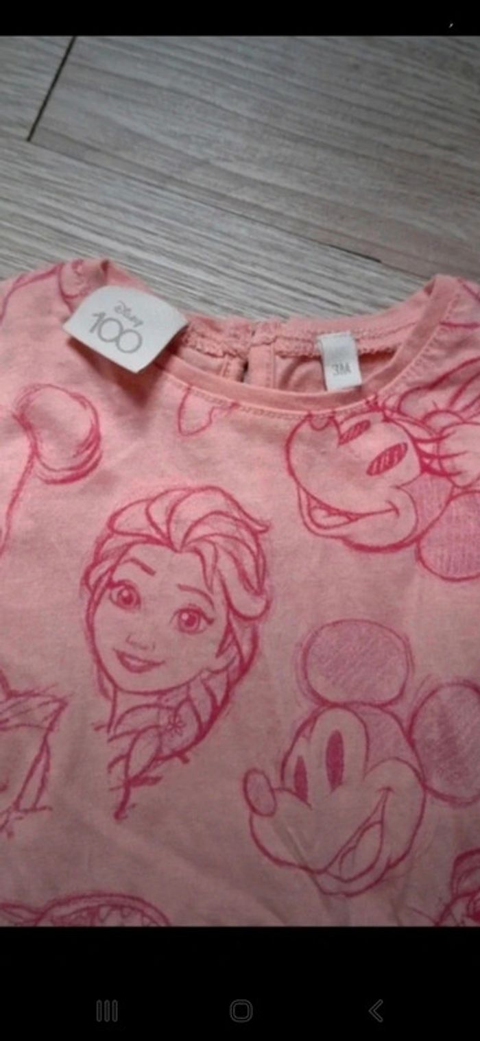 Robe à manches courtes Kiabi Disney 3mois 👻 - photo numéro 2