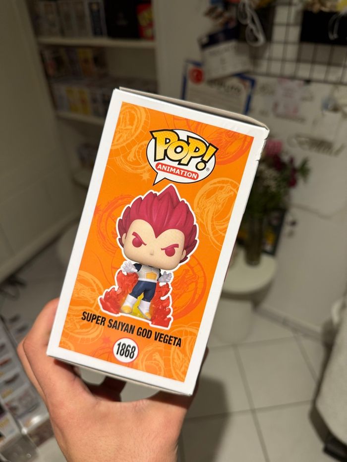 Funko Pop Super Saiyan God Vegeta 1868 - Dragon Ball Super Broly - photo numéro 3
