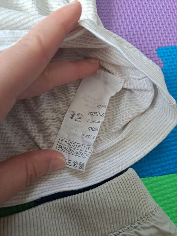 Lot 2 t-shirts + 2shorts 12m - photo numéro 8