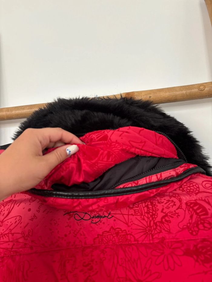 Manteau rouge Desigual taille 9/10 ans - photo numéro 10