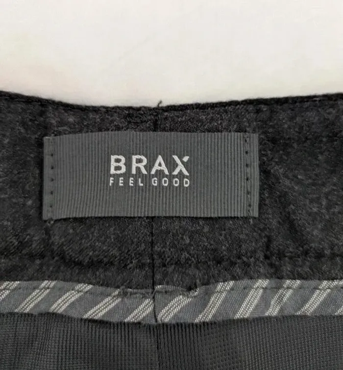 Pantalon neuf gris 98% laine vierge - Brax Feel Good Peter Hahn - taille 40 - photo numéro 6