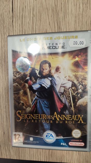 Le seigneurs des anneaux le retour du roi GameCube
