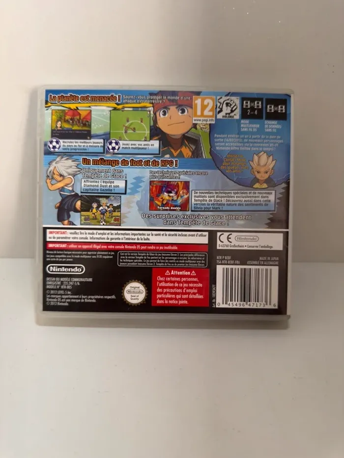 Inazuma Eleven 2 Tempête de Glace Nintendo DS - photo numéro 2