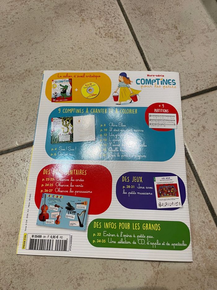 Livre et CD Comptines pour les petits - photo numéro 5