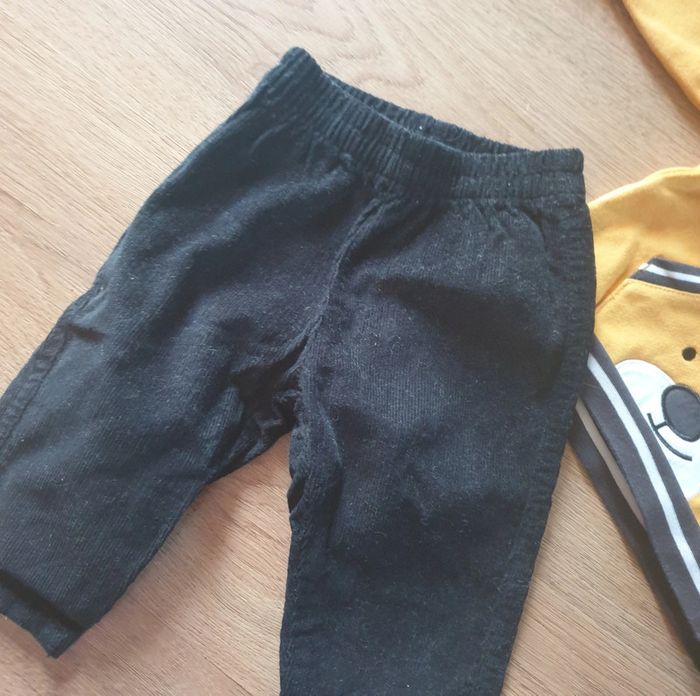 💚 Ensemble sweat avec capuche jogging 3 mois Tex #emyfleury_3moisgarçon - photo numéro 2