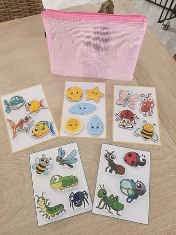 Jeux scratchs façon montessori