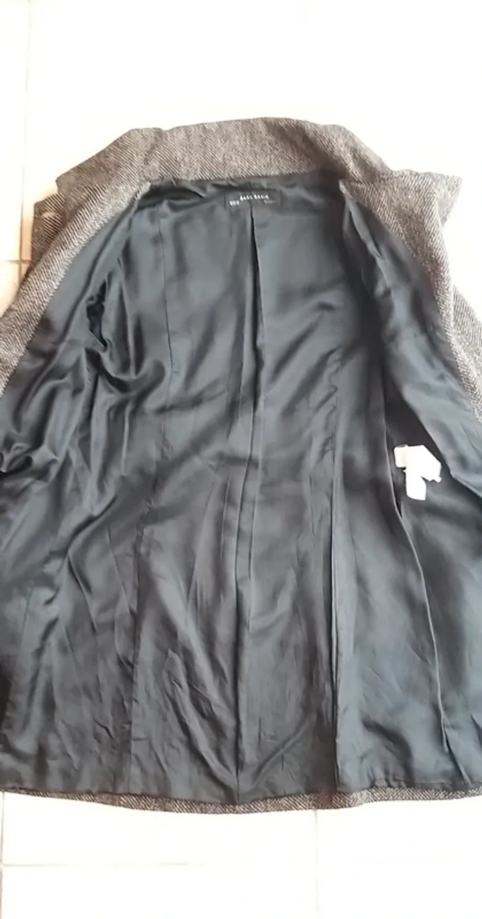 Manteau Laine Zara 42 - photo numéro 4