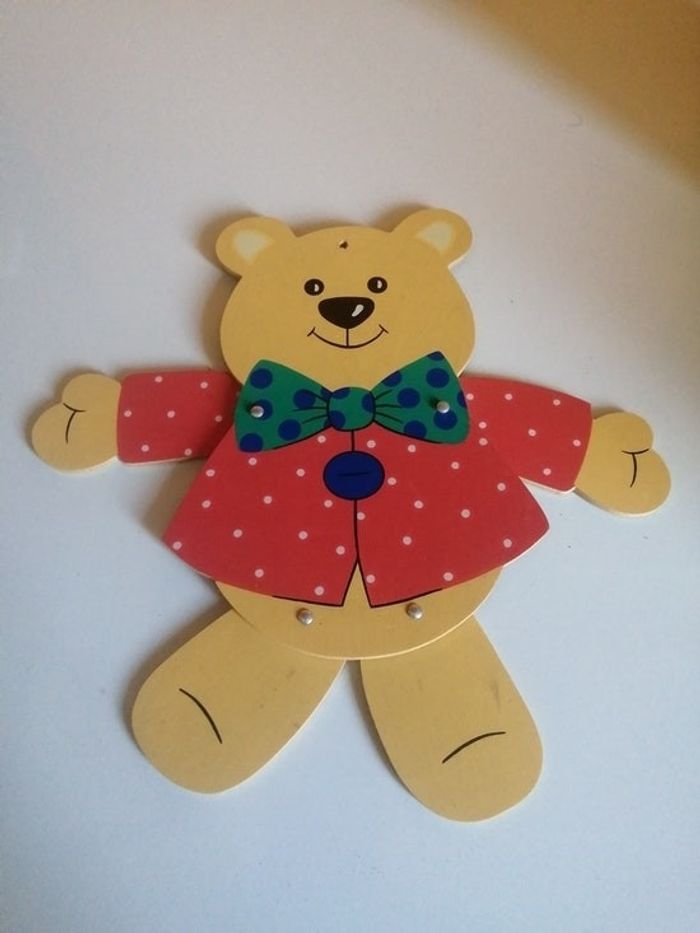 🌸Mobile articulé nounous en bois 🌸