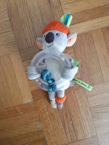 doudou Hochet à billes Dans la jungle - Koco moulin roty