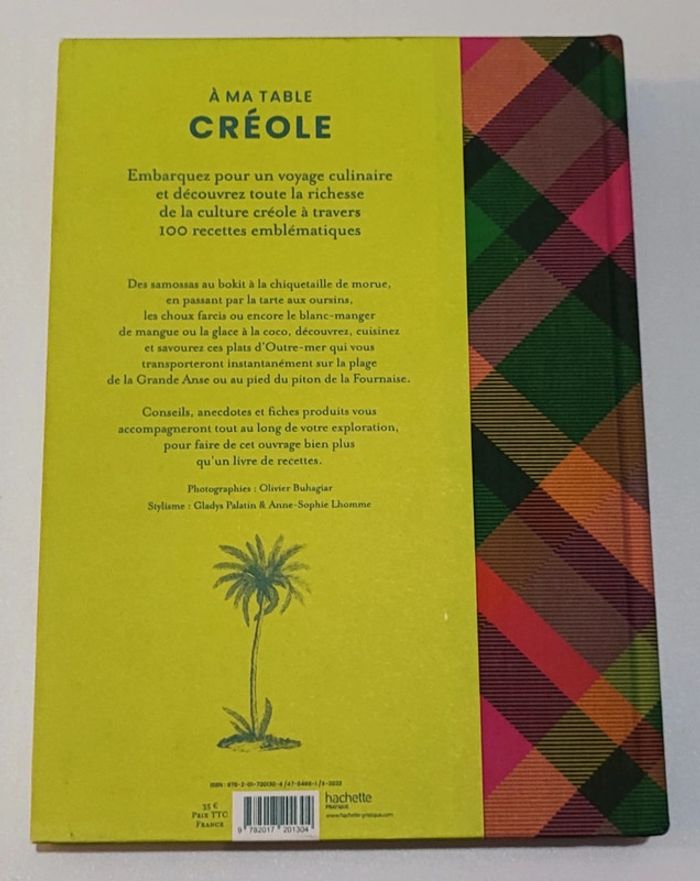 Livre recettes A ma table créole - photo numéro 2