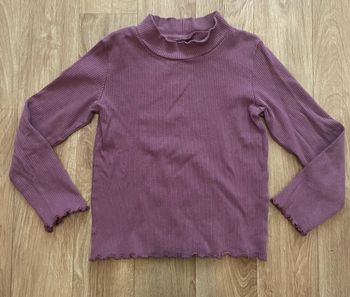 T-shirt rose framboise fille 6 ans