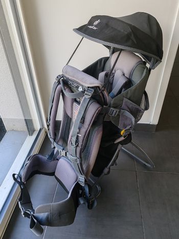 Porte bébé Deuteur kid Comfort 1 Plus Noir