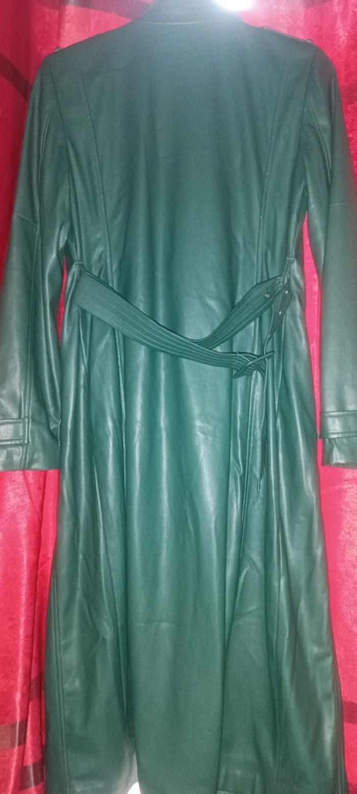 Veste trench longue verte Guess - photo numéro 8