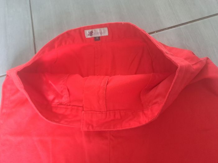 Jupe droite rouge KWomen Taille 38 - photo numéro 6