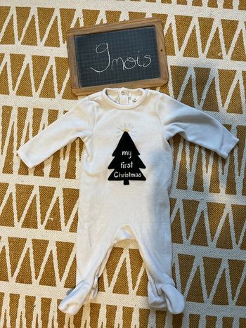 Grenouillère Noël mixte