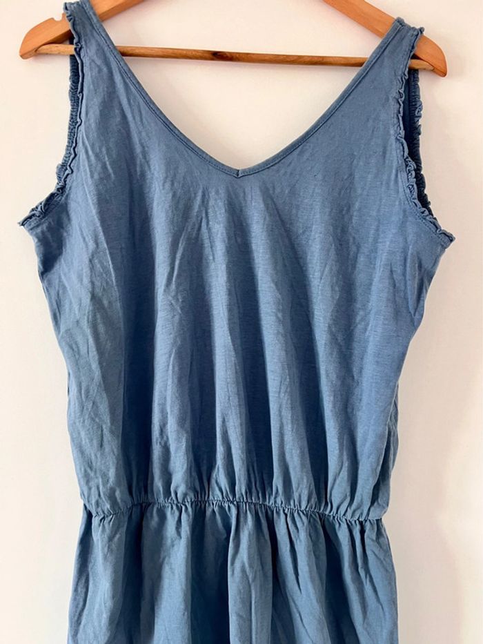 Robe taille 40 été bleue - photo numéro 2