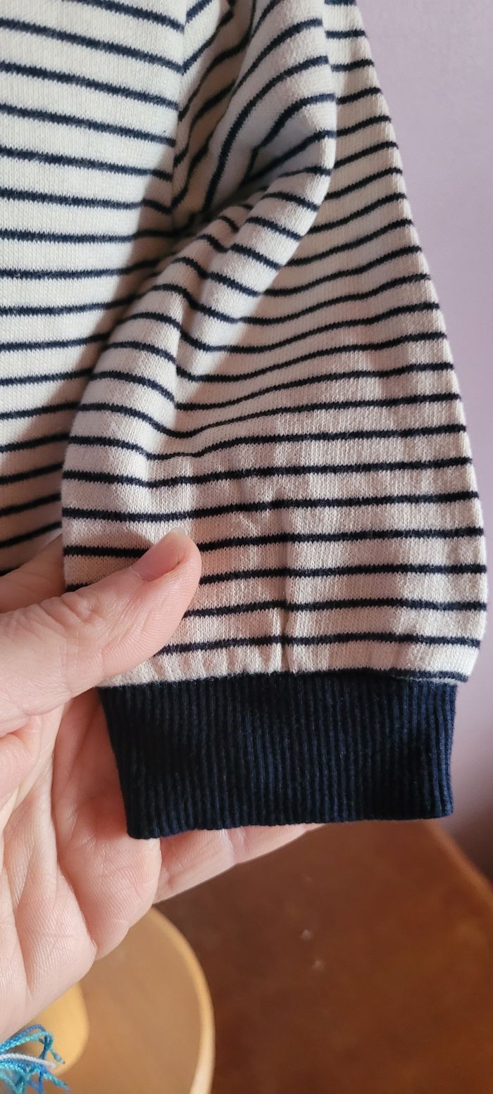 Veste à capuche rayées - photo numéro 3