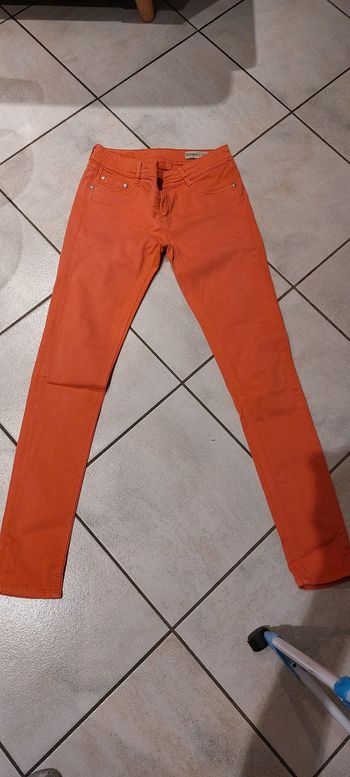 Pantalon kaporal 36 corail