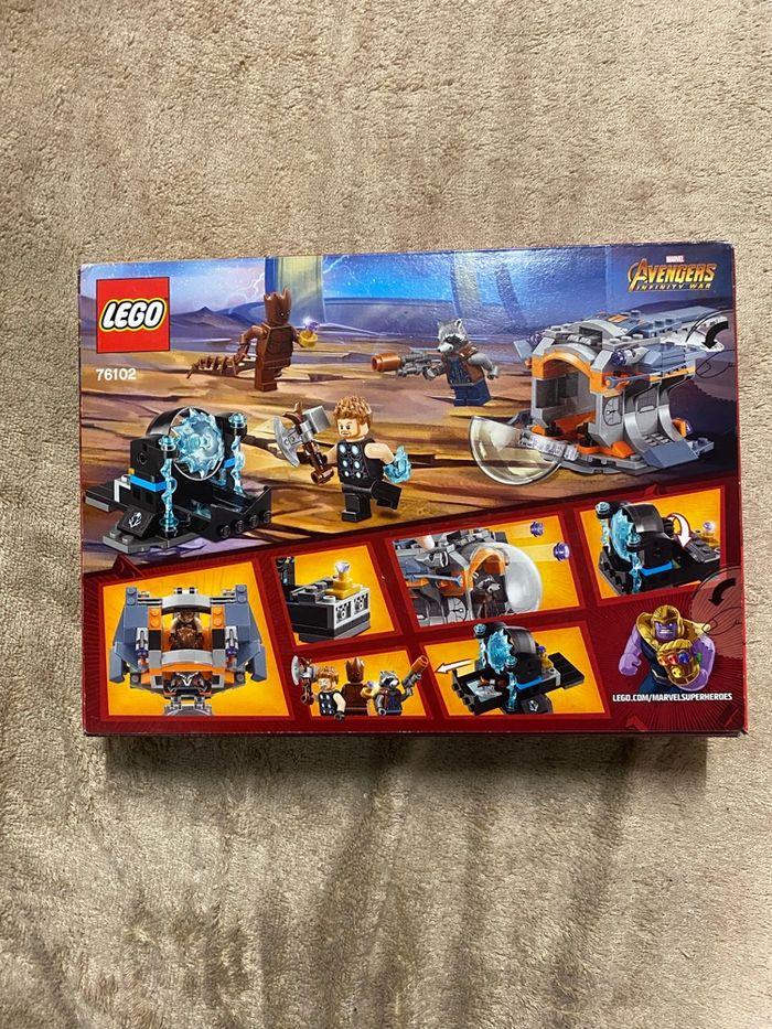 LEGO 76102 Super Heroes À la recherche du marteau de Thor neuf - photo numéro 2