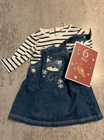 Tenue bébé fille 6 mois