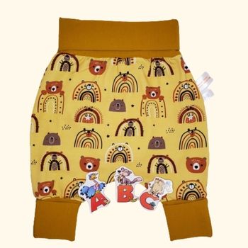 Arc-en-ciel sur la forêt - Pantalon évolutif 100% Jersey - 3-9 mois
