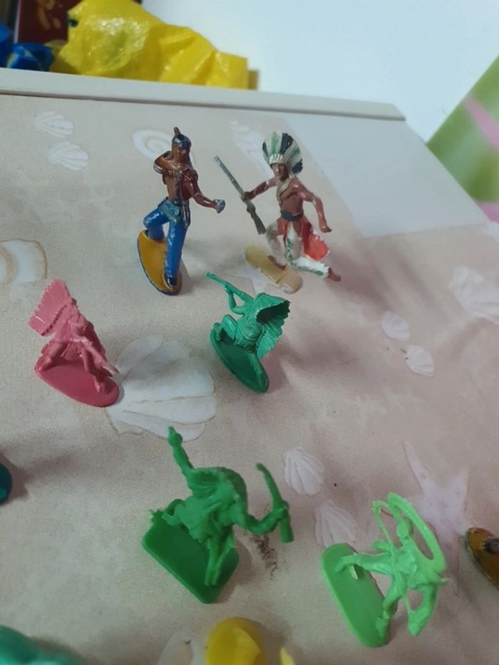 Lot de soldats indien vintage - photo numéro 7