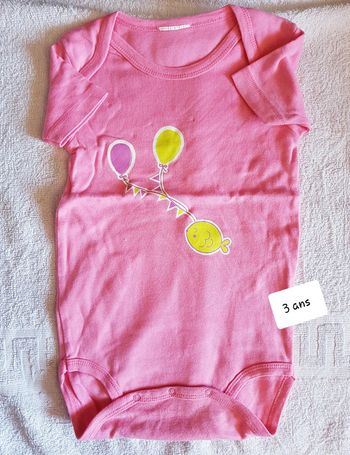 T-shirt mots d'enfants 3 ans