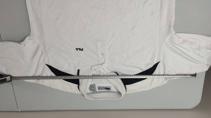 Vêtement Homme Polo blanc Fils Fila taille L #RETROSTREET - photo numéro 8