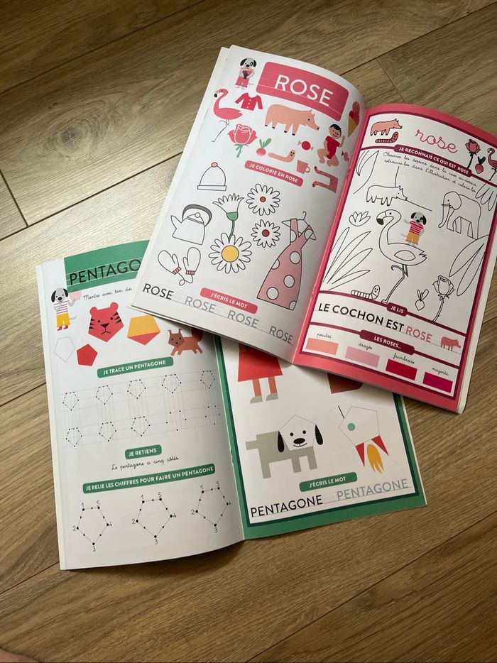 Cahiers d’activités spécial maternelle: formes, couleurs neuf - photo numéro 3