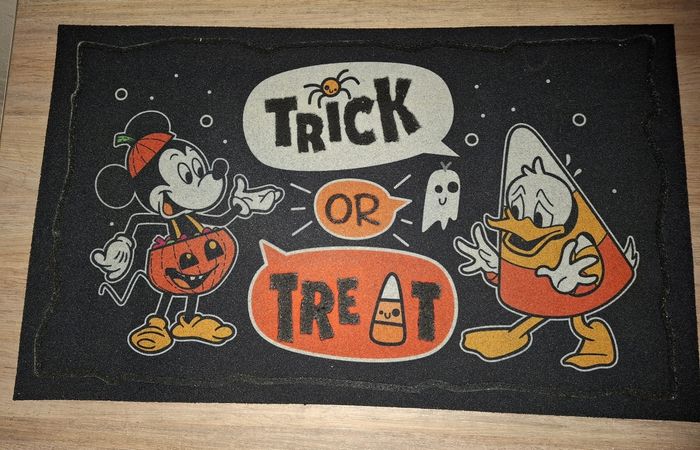 Tapis mickey haloween disney - photo numéro 2
