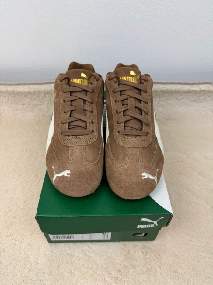 Puma Speedcat OG Marron Haute Coffee-Frosted Ivory Neuf Taille 37 - photo numéro 3