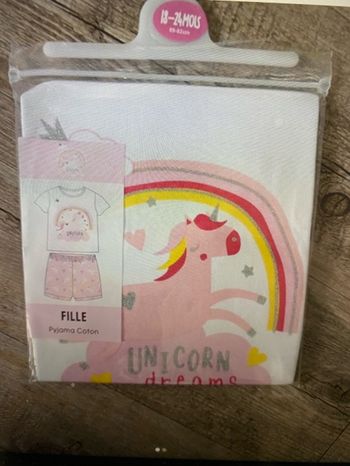 Pyjama fille 18-24 mois