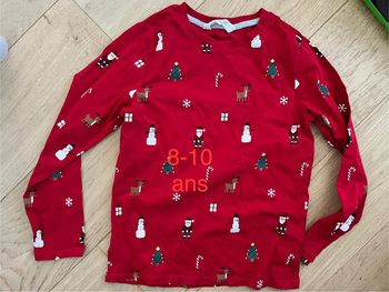 T-shirt Noël 8-10 ans