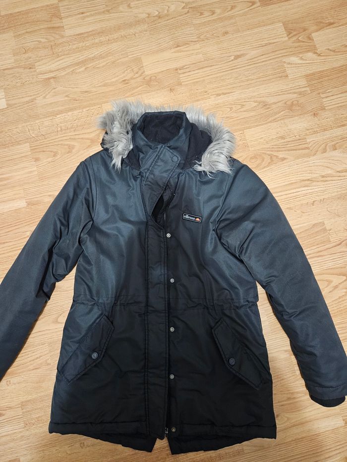Manteau noir Ellesse