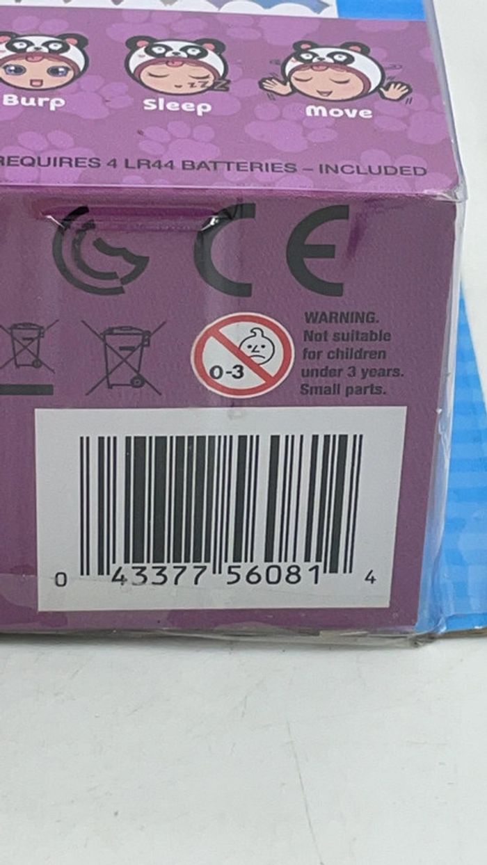 Mini poupons Tini Toes Gabby Panda Playmates Toys neuf - photo numéro 6