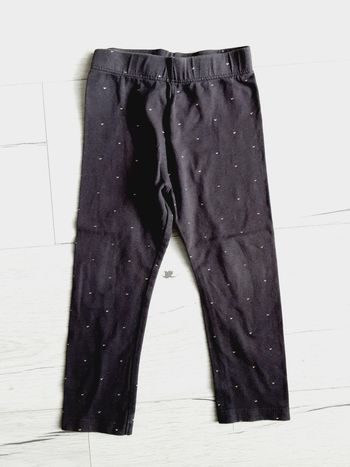 Vêtement bébé fille pantalon legging petits cœurs Kiabi 2 ans 24 mois