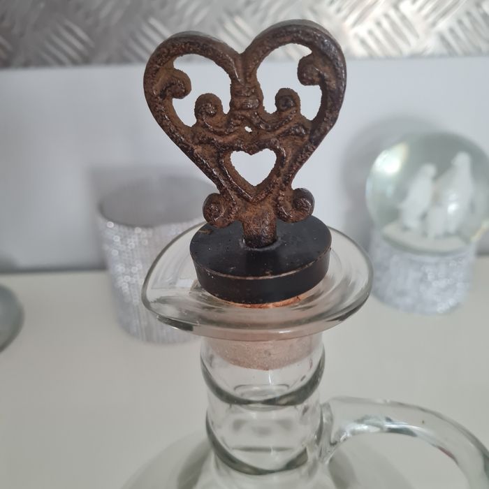 Magnifique carafe cœurs - photo numéro 2