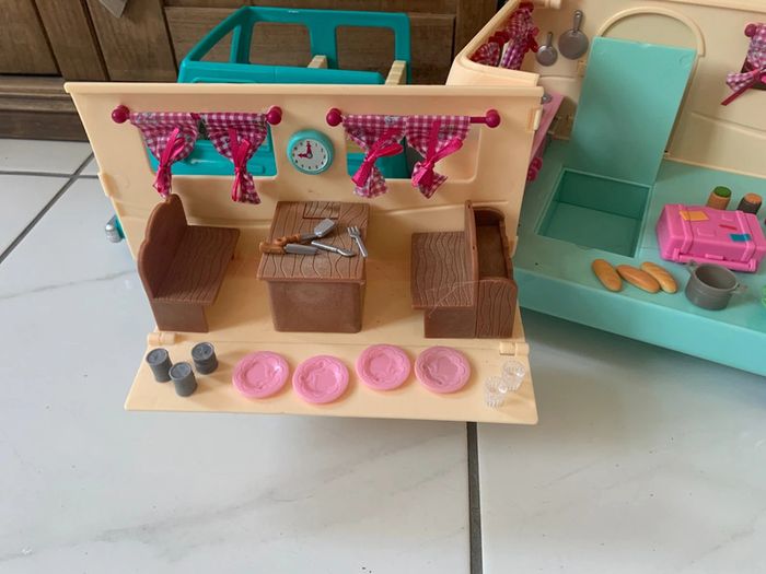 Caravane et voiture type Sylvanian li’l woodzeez - photo numéro 2