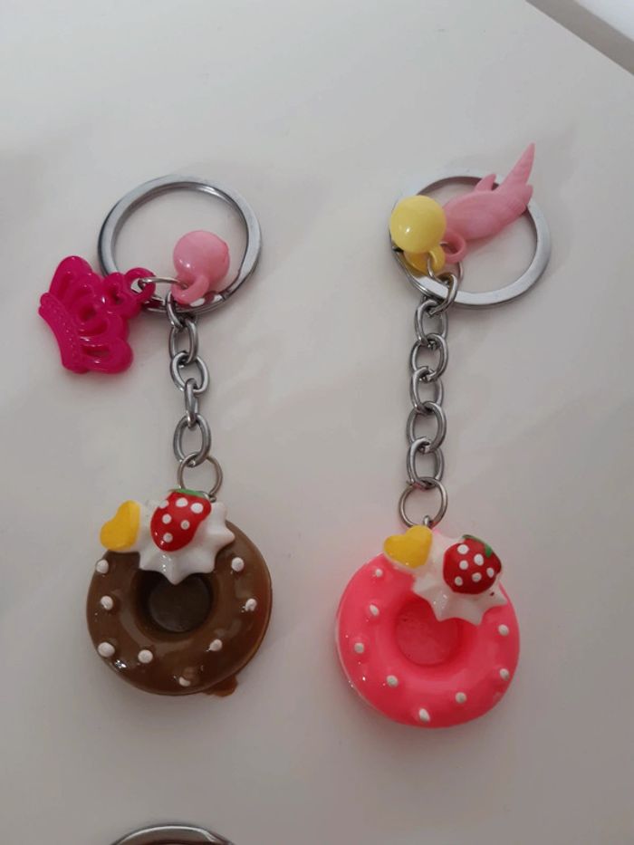 Porte clé beignets - photo numéro 4