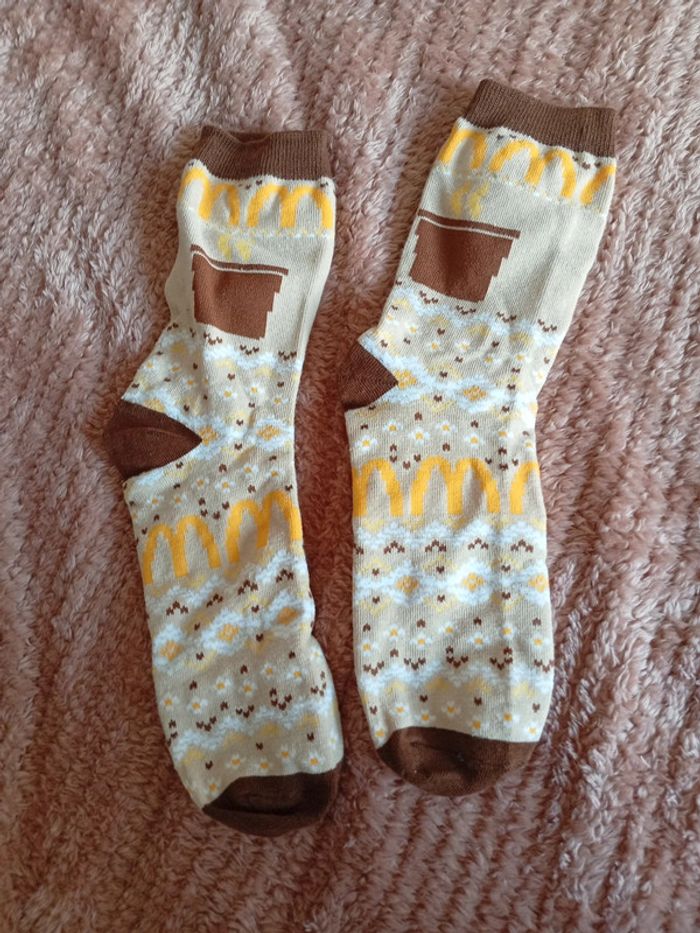 Chaussettes macdo - photo numéro 2
