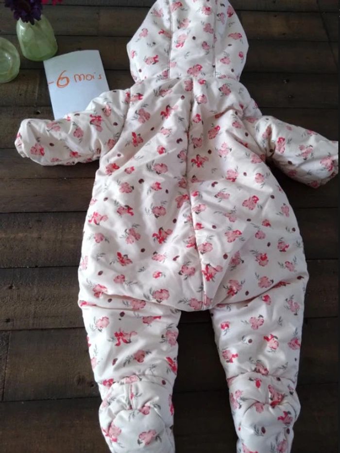 Combinaison pilote petit bateau 6 mois bébé fille - photo numéro 5